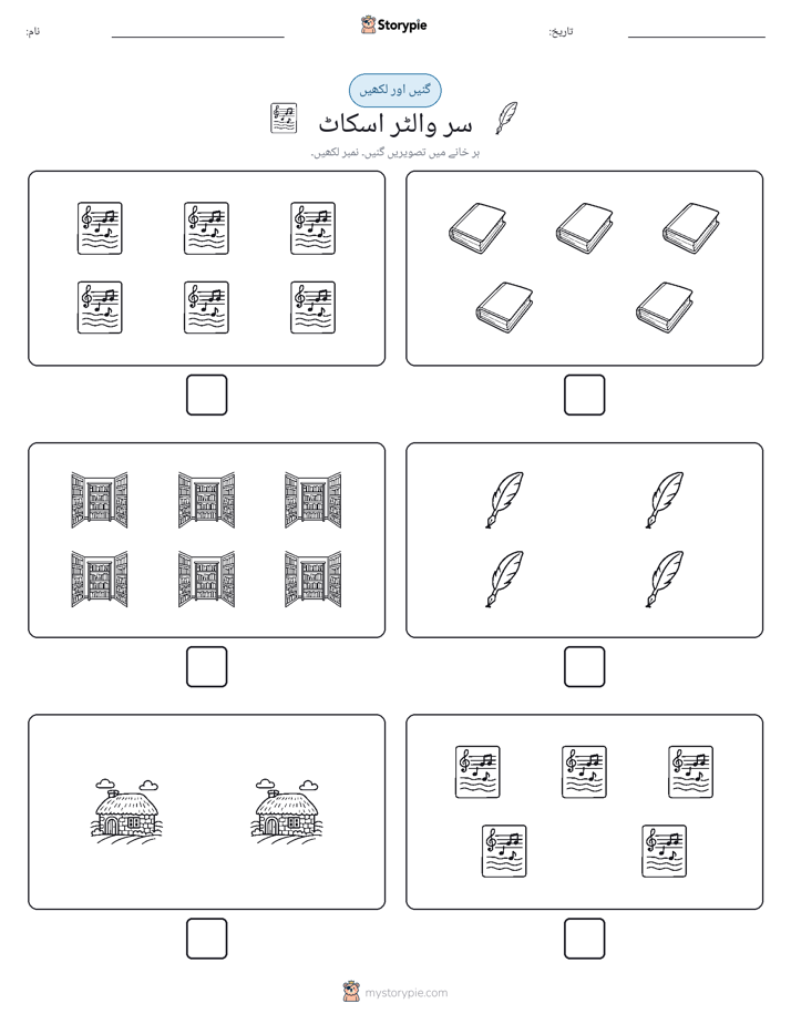 گنیں اور لکھیں