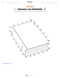 Hermann von Helmholtz printable worksheet preview