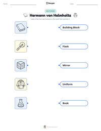 Hermann von Helmholtz printable worksheet preview