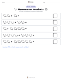 Hermann von Helmholtz printable worksheet preview