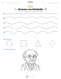 Anteprima della scheda stampabile di Hermann von Helmholtz