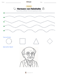 Prévia da folha de atividades imprimível Hermann von Helmholtz