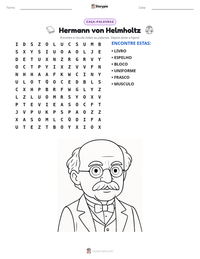 Prévia da folha de atividades imprimível Hermann von Helmholtz