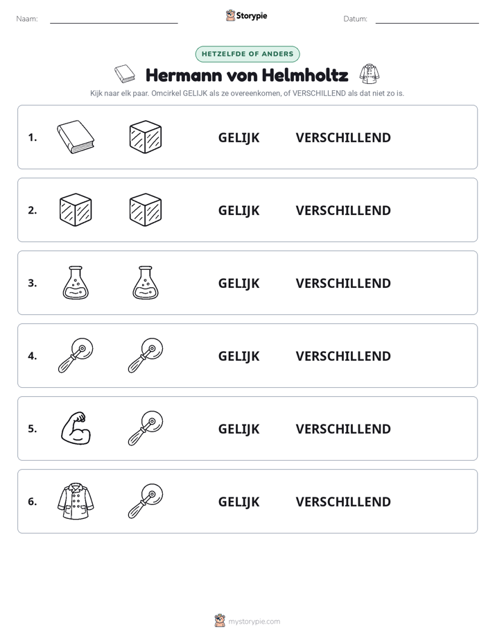 Zelfde of Verschillend
