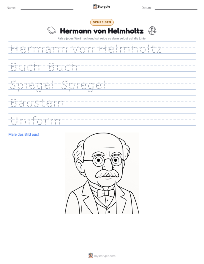Schreibübung