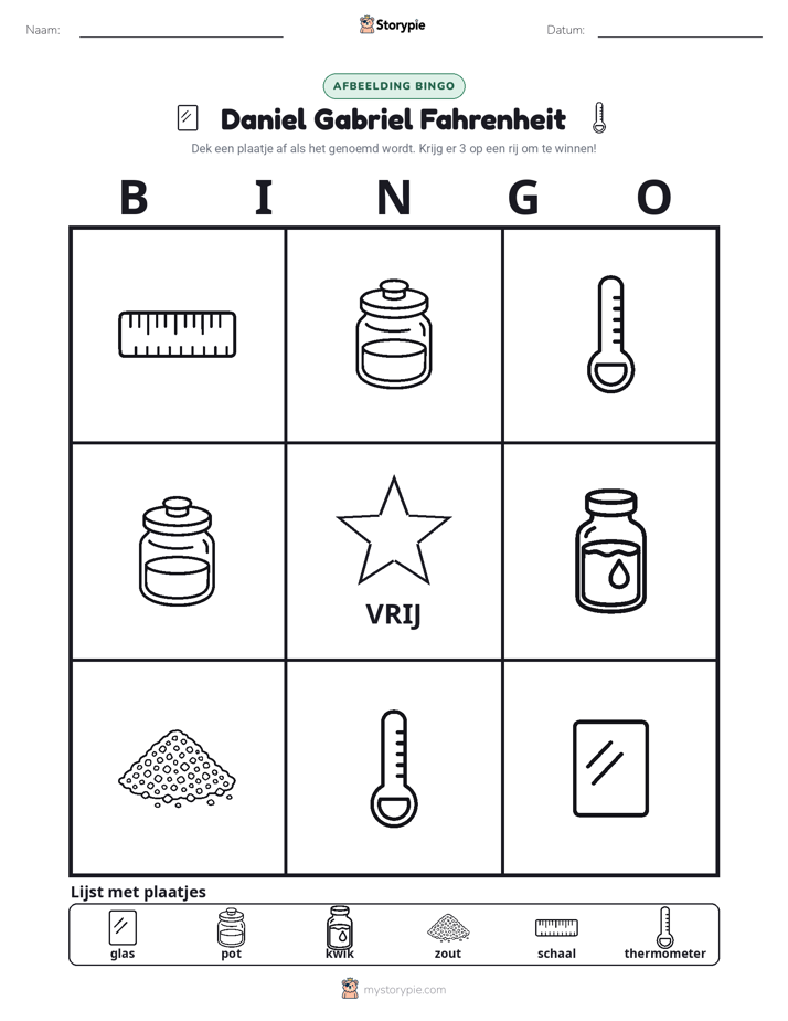Afbeelding Bingo