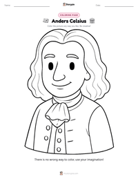 Anders Celsius printable worksheet preview