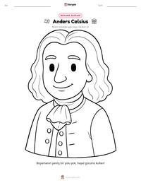 Anders Celsius yazdırılabilir çalışma sayfası önizlemesi
