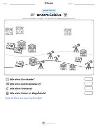 Anders Celsius druckbare Arbeitsblatt Vorschau
