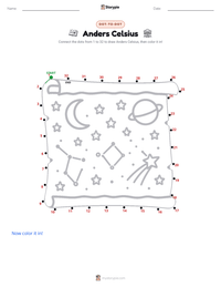 Anders Celsius printable worksheet preview