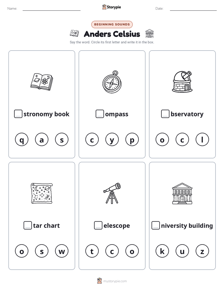 Beginning Sounds