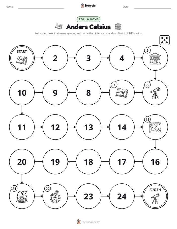 Roll & Move Game