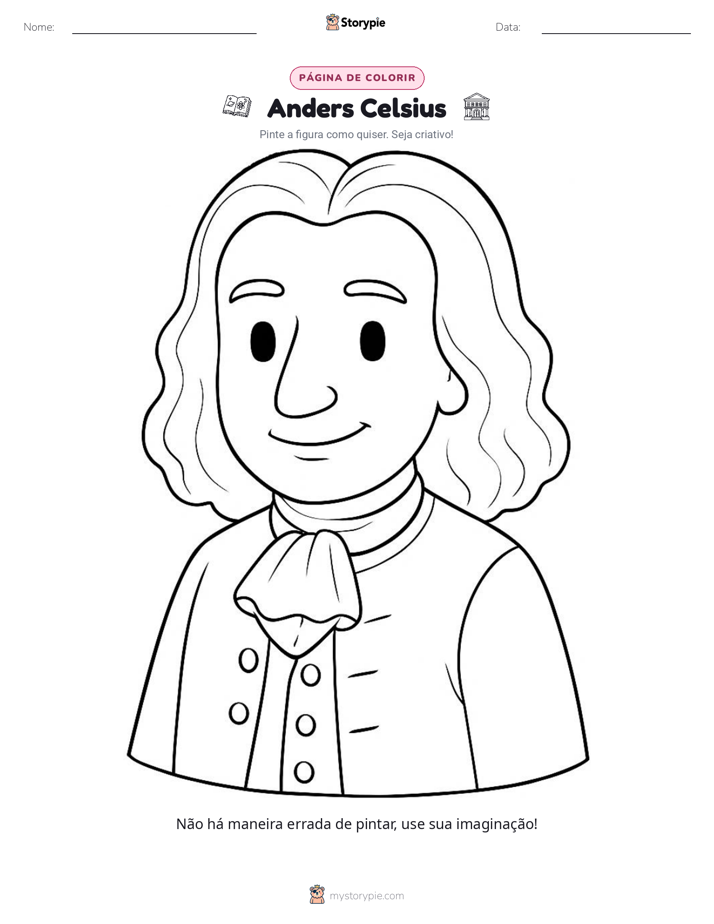 Página para colorir