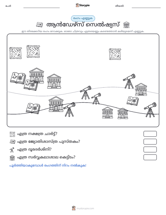 എണ്ണുന്ന ദൃശ്യങ്ങൾ