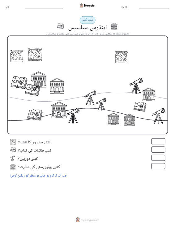 گنتی کا منظر