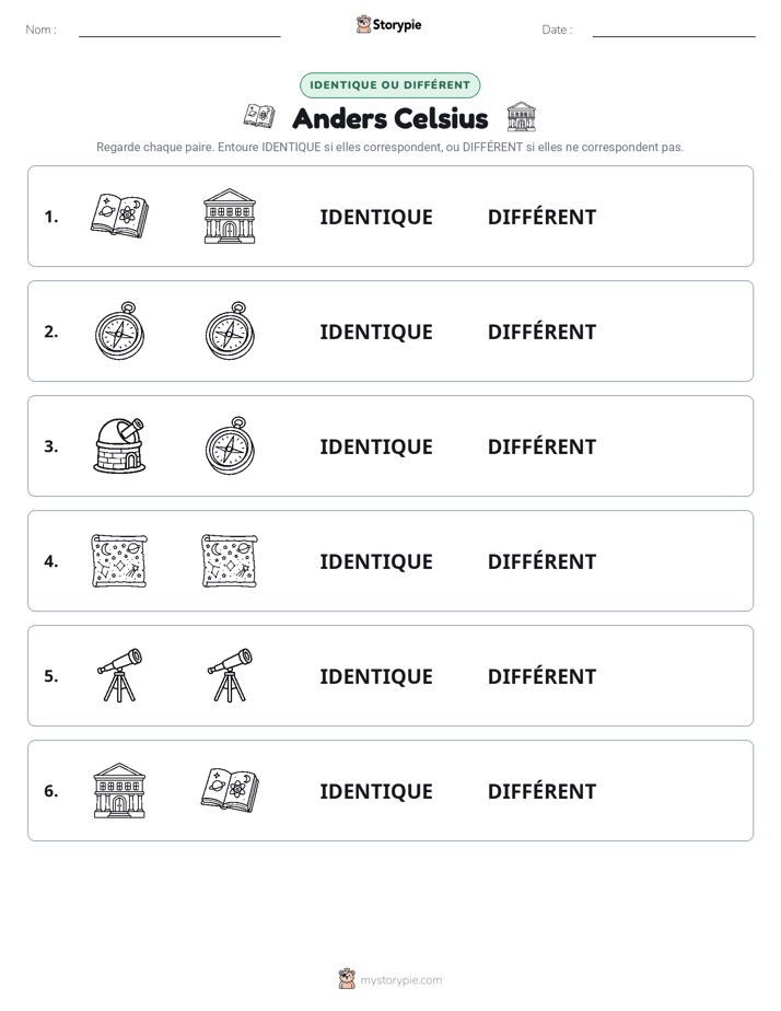 Identique ou Différent