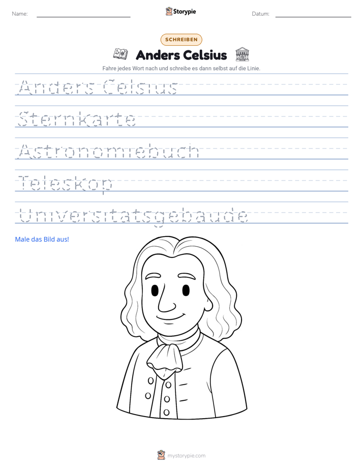 Schreibübung
