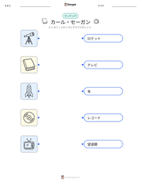 カール・セーガン の印刷可能ワークシートプレビュー