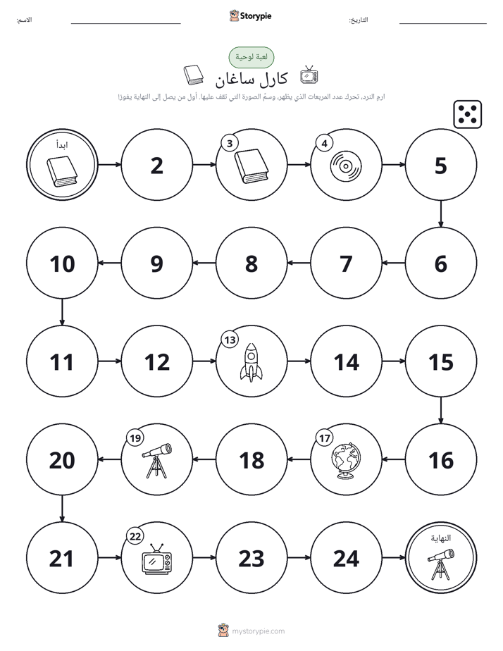 لعبة لف و تحرك