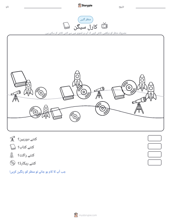گنتی کا منظر