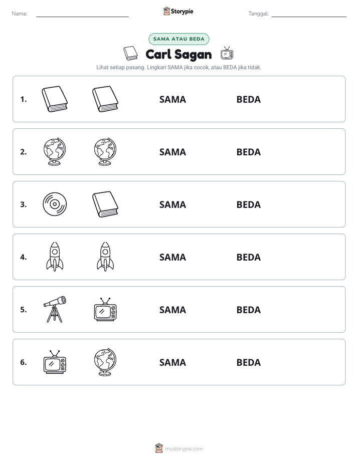 Sama atau Berbeda