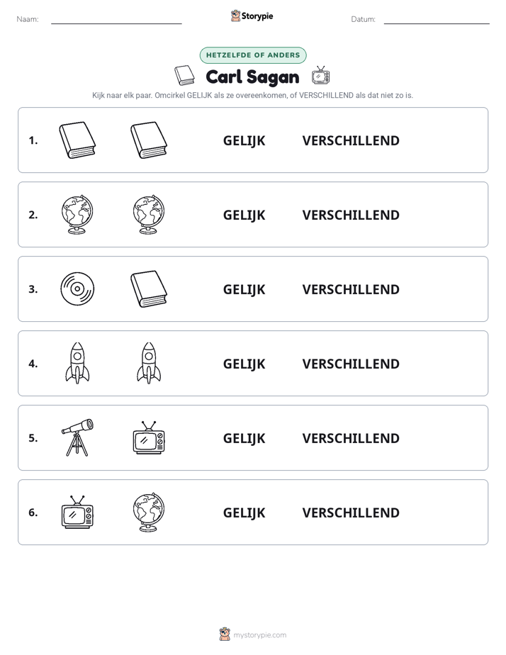 Zelfde of Verschillend