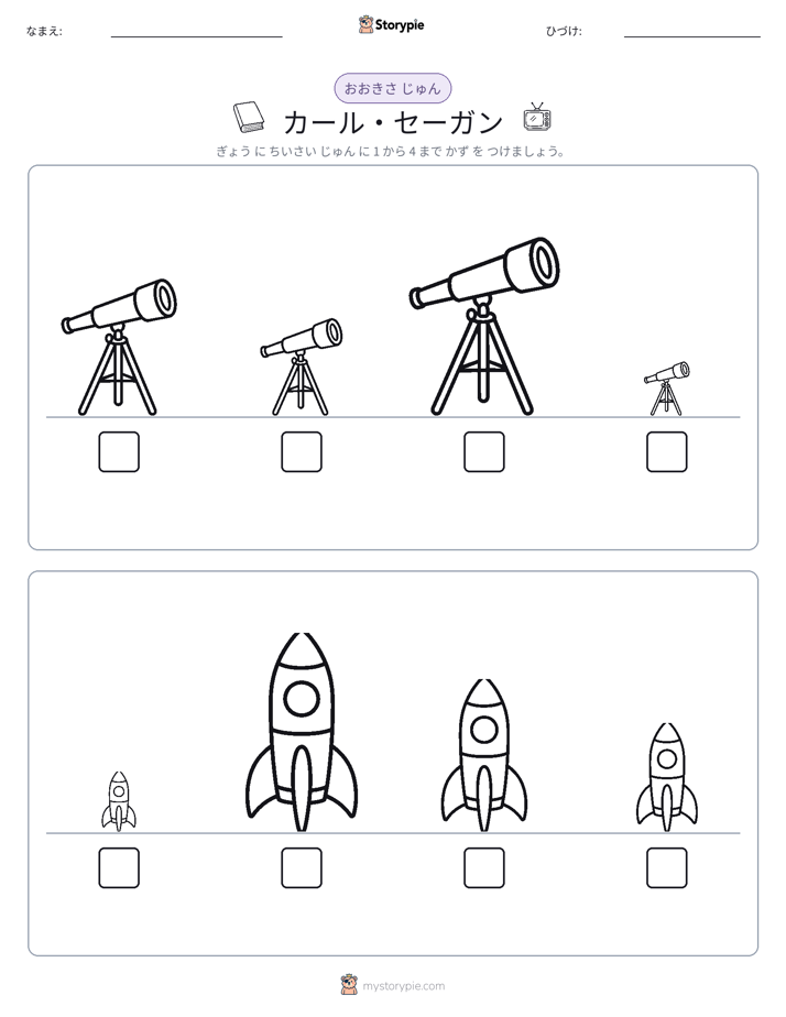 サイズ順