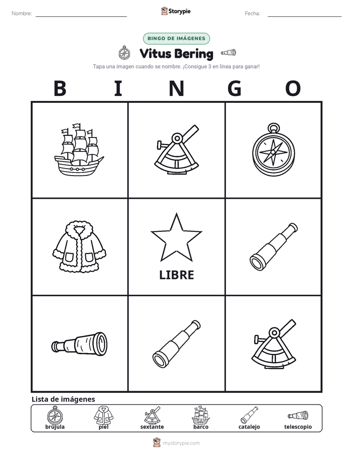 Bingo de Imágenes