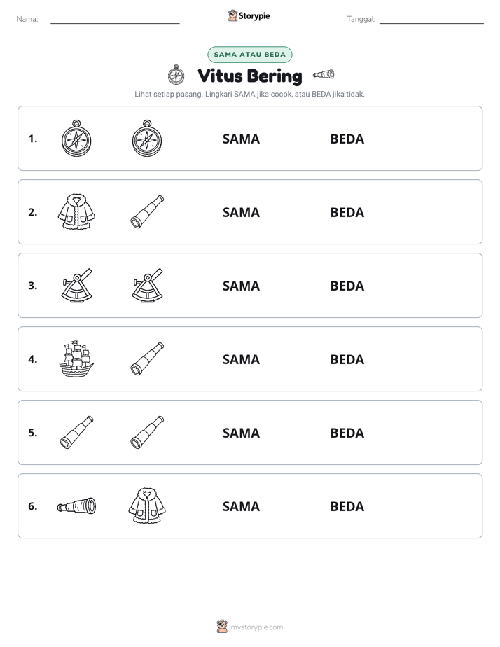 Sama atau Berbeda