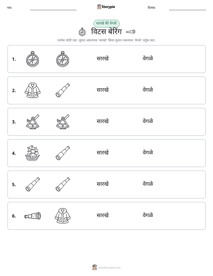 समान की भिन्न