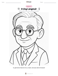 Irving Langmuir druckbare Arbeitsblatt Vorschau