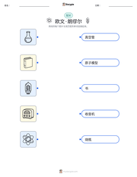 欧文·朗缪尔 可打印工作表预览