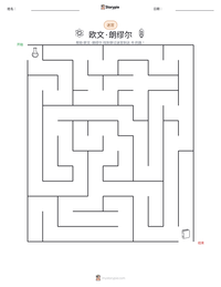 欧文·朗缪尔 可打印工作表预览
