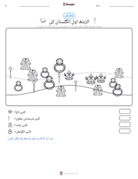 الزبتھ اول انگلستان کی پرنٹ کرنے کے قابل ورکشیٹ کا پیش نظارہ