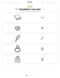 Xem trước tài liệu in sẵn Elizabeth I của Anh