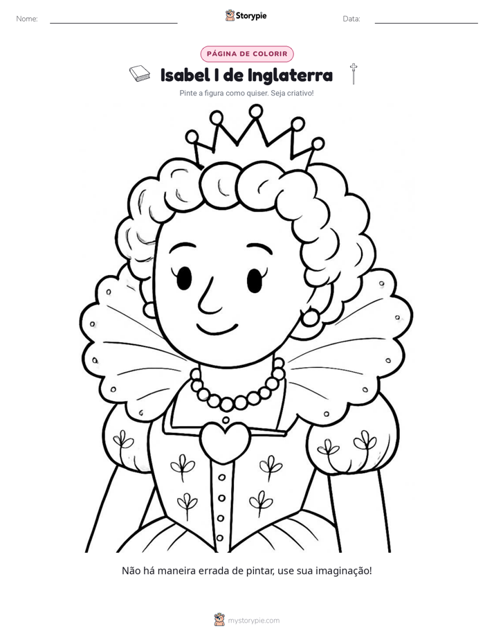Página para colorir