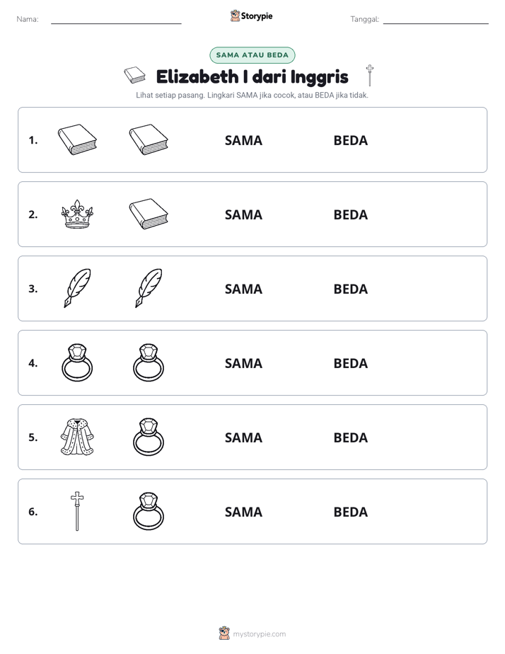 Sama atau Berbeda