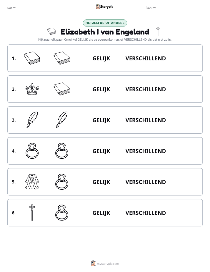 Zelfde of Verschillend