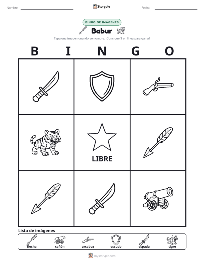 Bingo de Imágenes