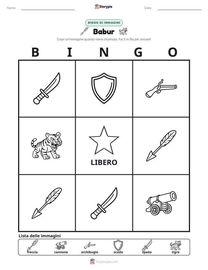 Bingo delle Immagini