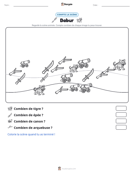 Scène de Comptage
