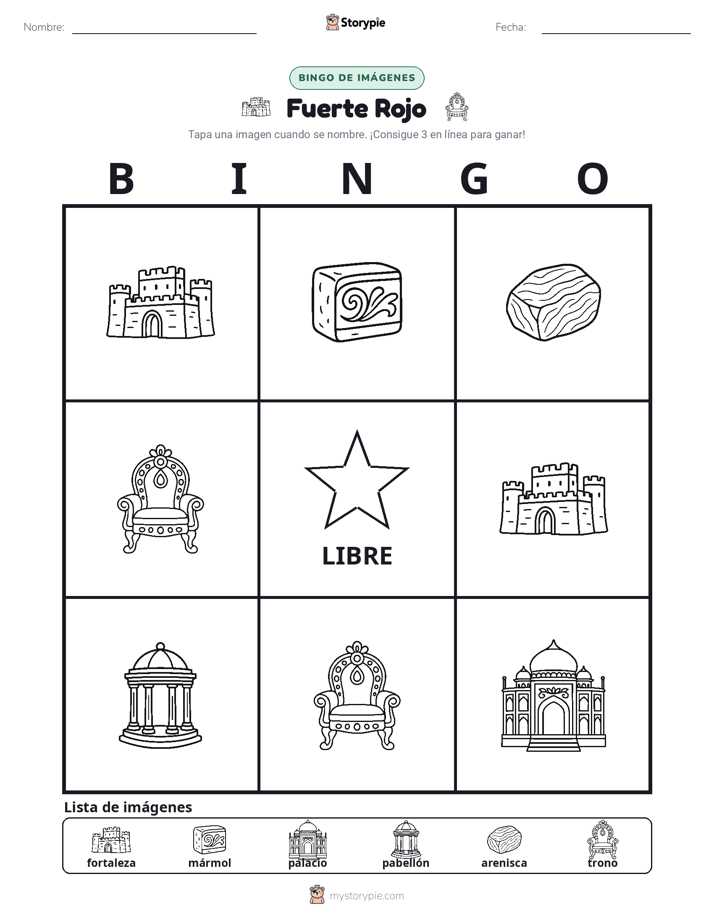Bingo de Imágenes