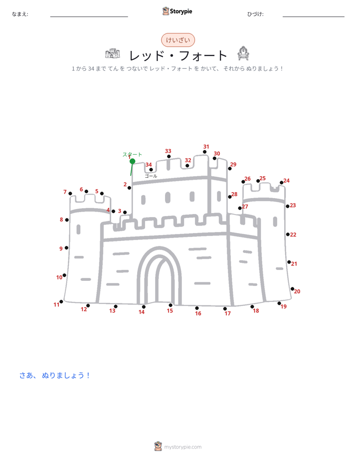 点つなぎ