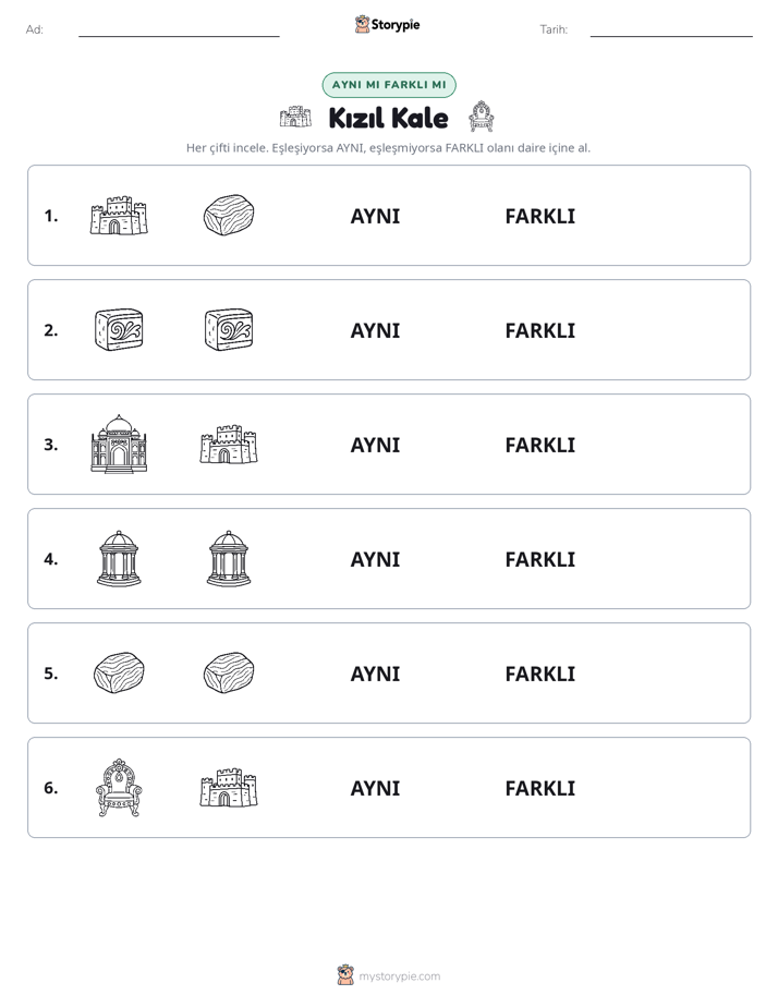 Aynı mı Farklı mı