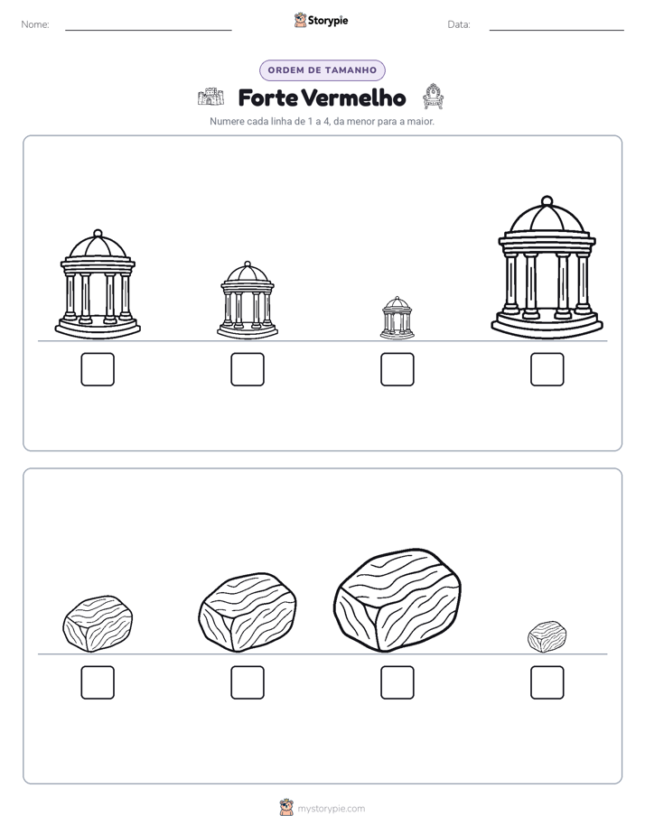 Ordem de Tamanho