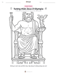 Xem trước tài liệu in sẵn Tượng thần Zeus ở Olympia