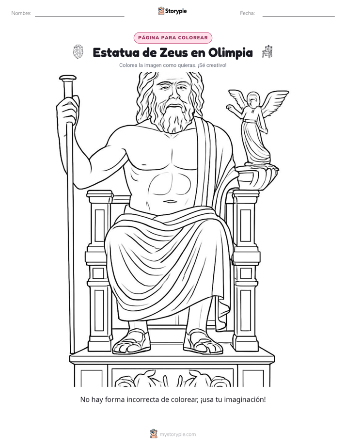 Página para Colorear
