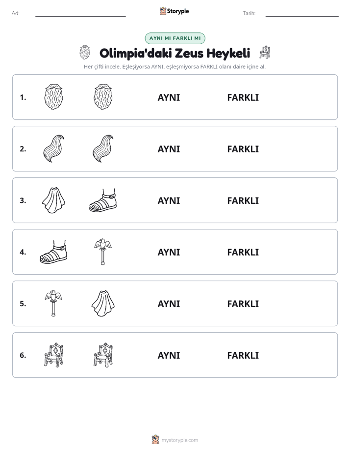 Aynı mı Farklı mı
