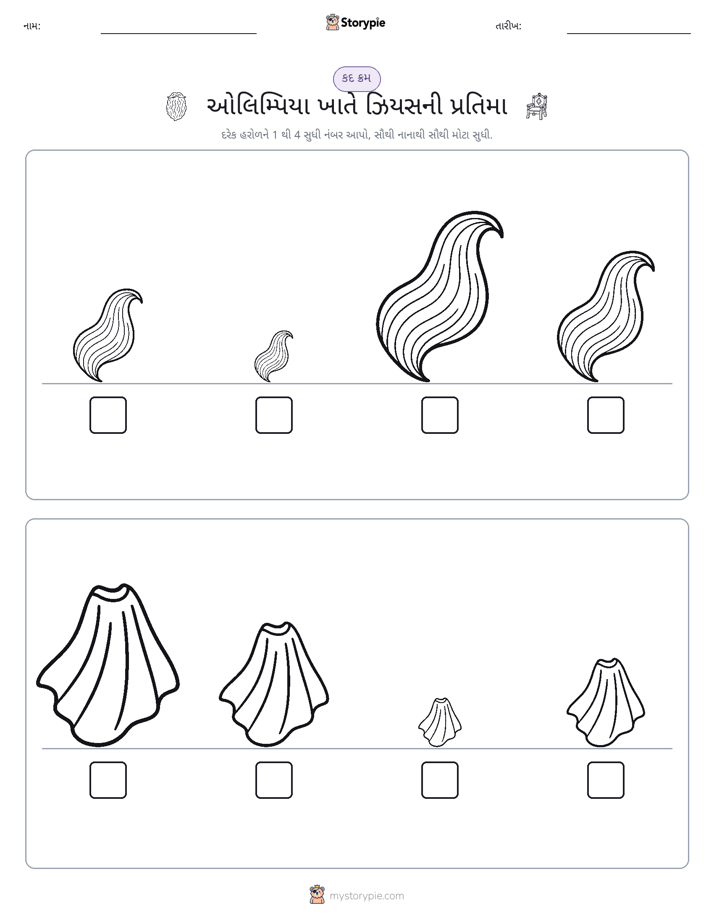આકાર ક્રમ