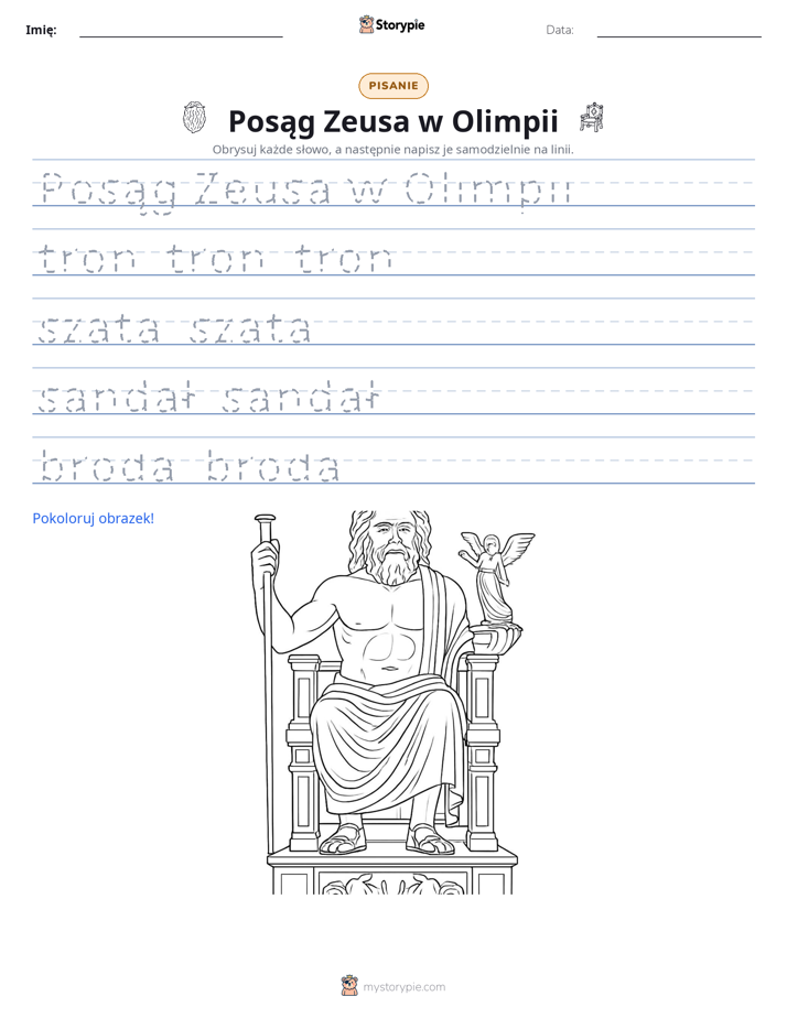 Ćwiczenie Pisania